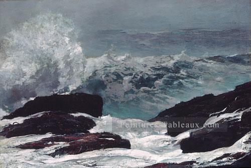Maine côte réalisme marine peintre Winslow Homer Peintures à l'huile
